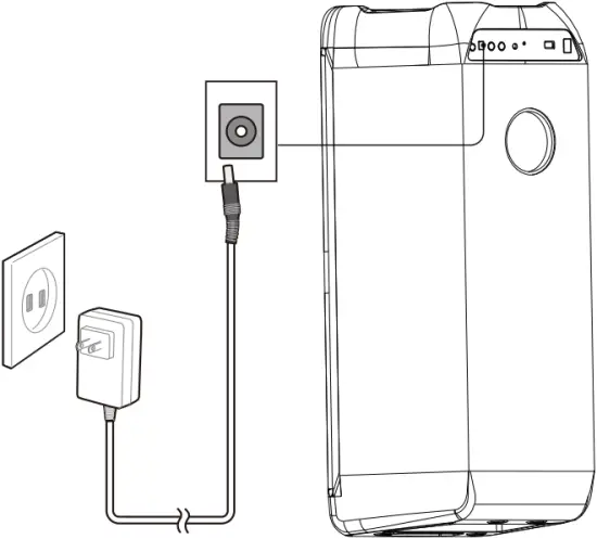 Party Box 600 - Power on