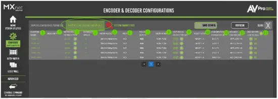 ENCODER DIAGNOSTICS