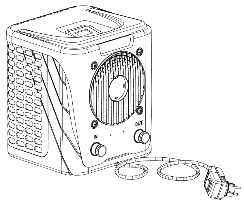 DURATECH HS35 Hot Splash Plug and Play Heat Pump
