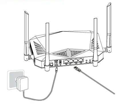 UNIONMAN AX1800MBPS Faster Internet Speed Wifi 6 ModemFig3