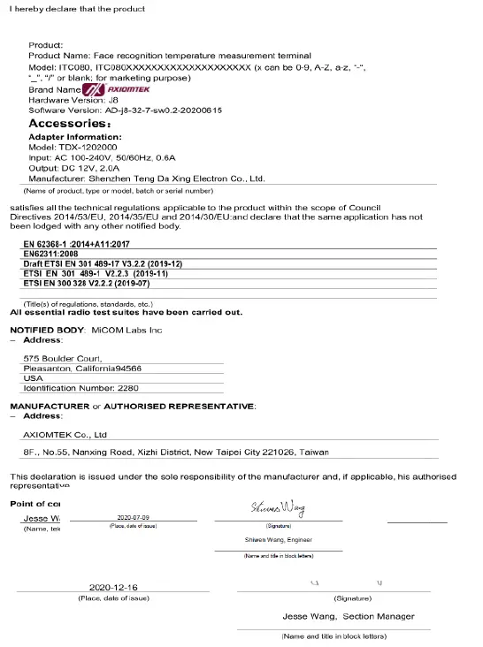 AXIOMTEK-ITC080-Face-Recognition-Temperature-Measurement-Terminal-12