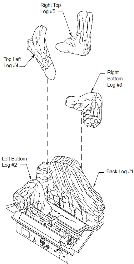 Ashley AGC500VF Vent Free Cast Iron Natural Gas Stove