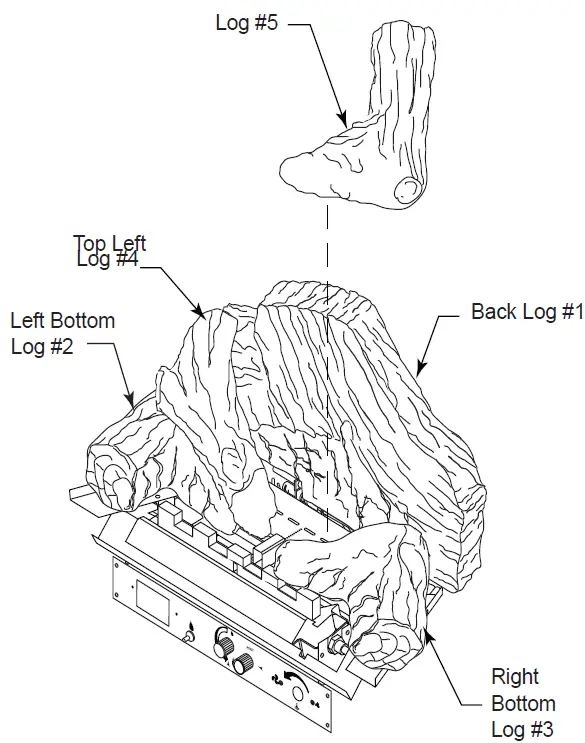 Ashley AGC500VF Vent Free Cast Iron Natural Gas Stove
