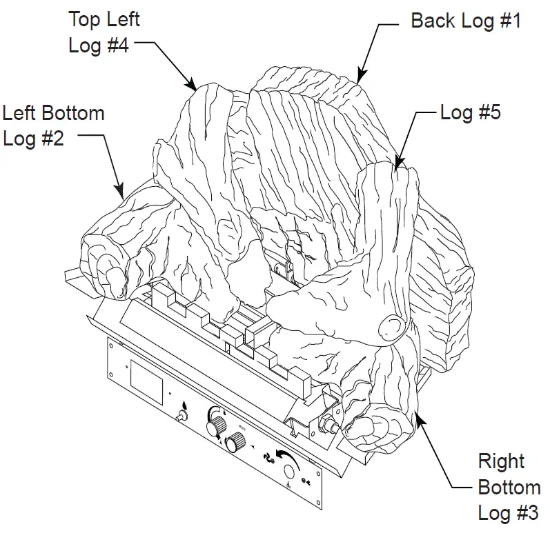 Ashley AGC500VF Vent Free Cast Iron Natural Gas Stove