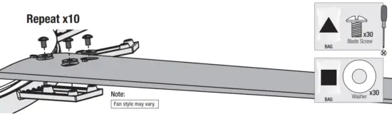 Installing the Blades