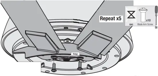 Installing the Blades