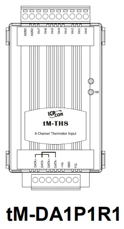 ICP DAS tM DA1P1R1 1 Channel Power Relay Module - fig1