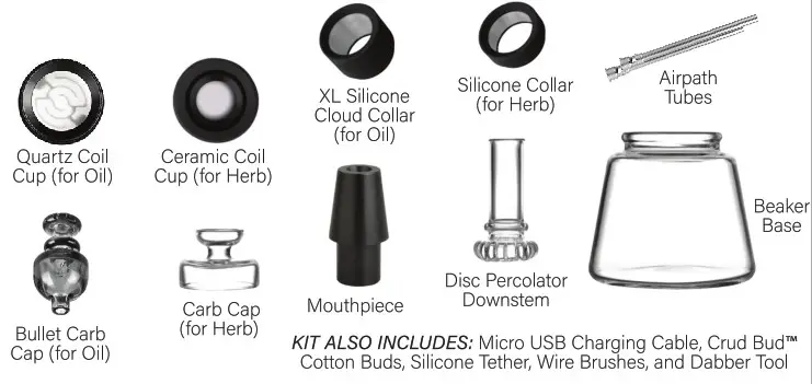 PULSAR RoK Electric Dab Rig - kit includes