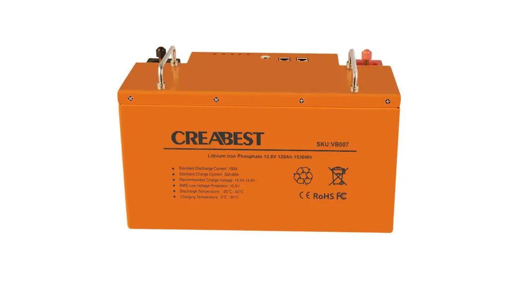 Creabest Vb007-120ah&app Lifepo4 Battery Instruction Manual