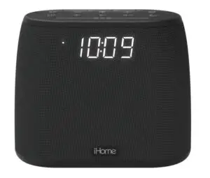 Dual Alarm Clock Radio with USB Charging iBT234 Image