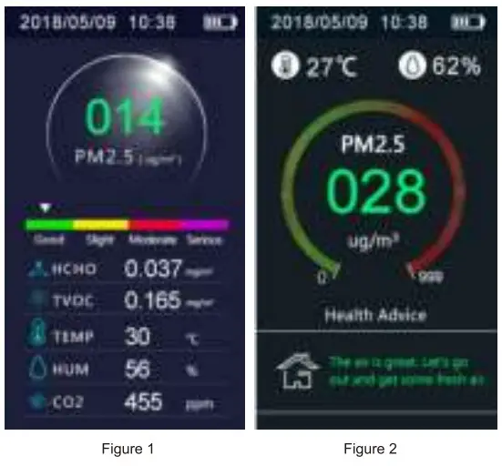 ARC DM72B Air Quality Monitor - Figure 1
