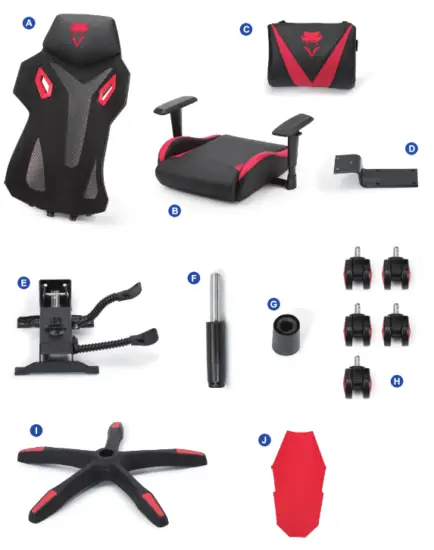 VIPER GT 1 Gaming Chair - fig 1