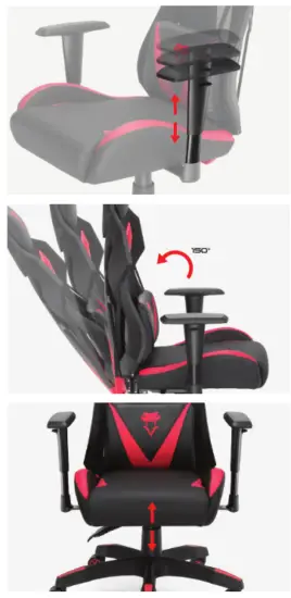 VIPER GT 1 Gaming Chair - fig