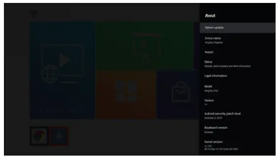 Shenzhen Hongxin Netvision Digital Technology D3 Mini Projector-fig19