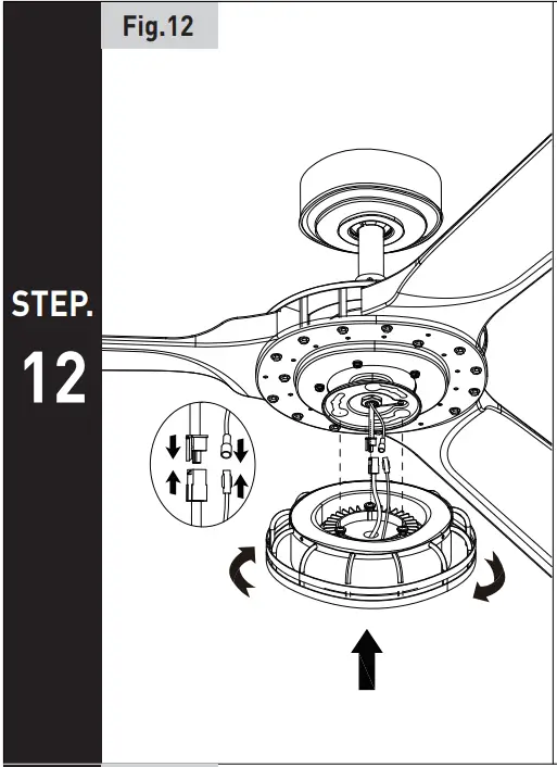 aEROFANTURE AT52 01 03B Switch Ceiling Fan - fig 4