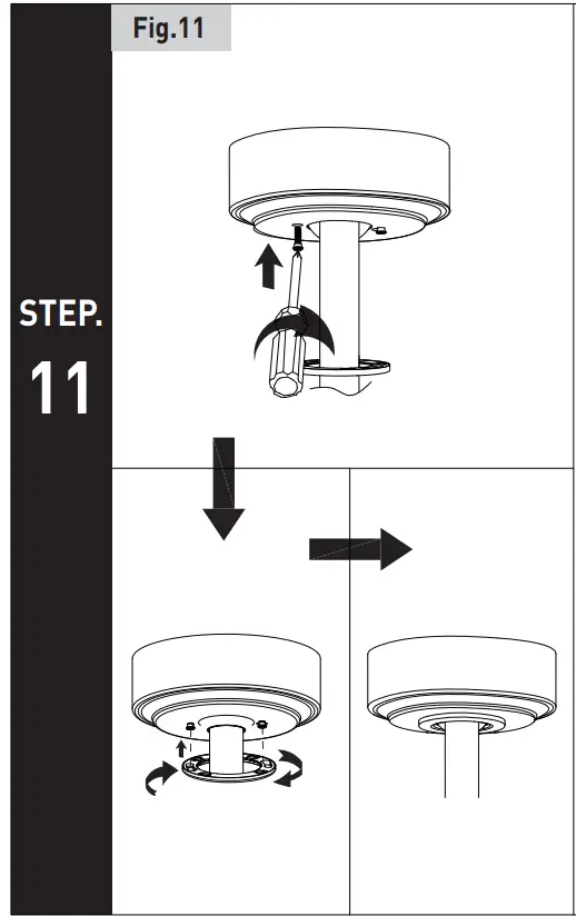 aEROFANTURE AT52 01 03B Switch Ceiling Fan - fig 5
