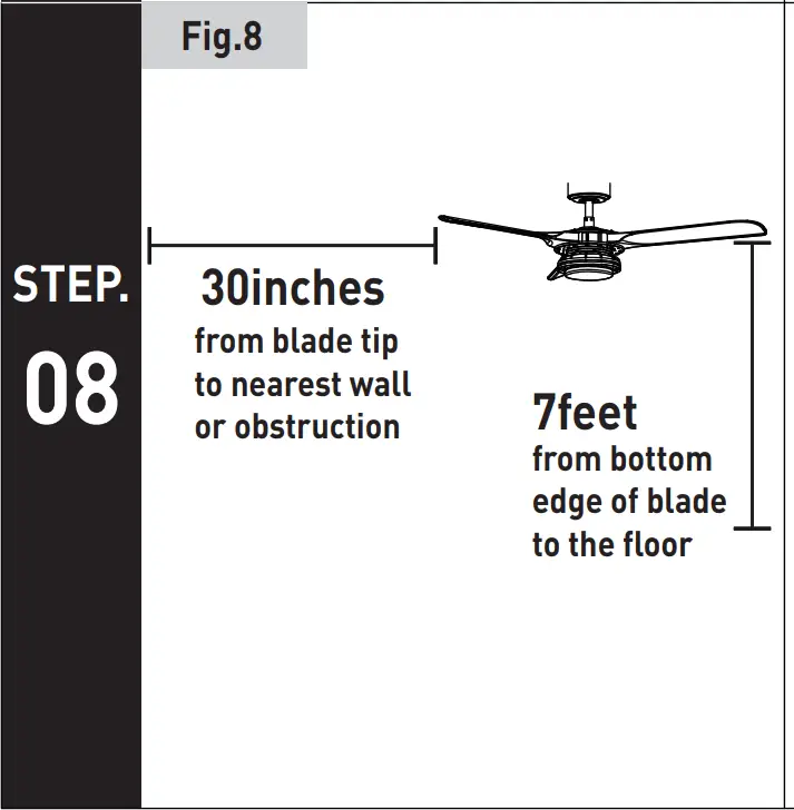 aEROFANTURE AT52 01 03B Switch Ceiling Fan - fig 8