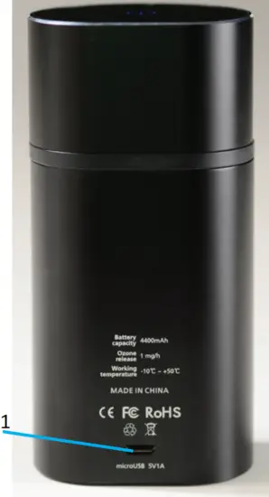 EdenPURE A6007 OxiLeaf Refrigerator Air Purifier 6