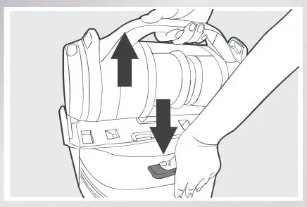 ECOVACS Rebotic Vacuum cleaner Instruction Manual - Assemble the Handheld Vacuum Cleaner