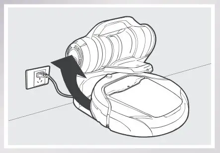 ECOVACS Rebotic Vacuum cleaner Instruction Manual - Automatic Emptying