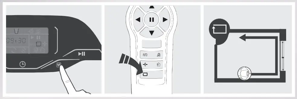 ECOVACS Rebotic Vacuum cleaner Instruction Manual - Edge Cleaning Mode