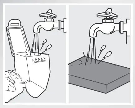 ECOVACS Rebotic Vacuum cleaner Instruction Manual - Rinse the Dust Bin