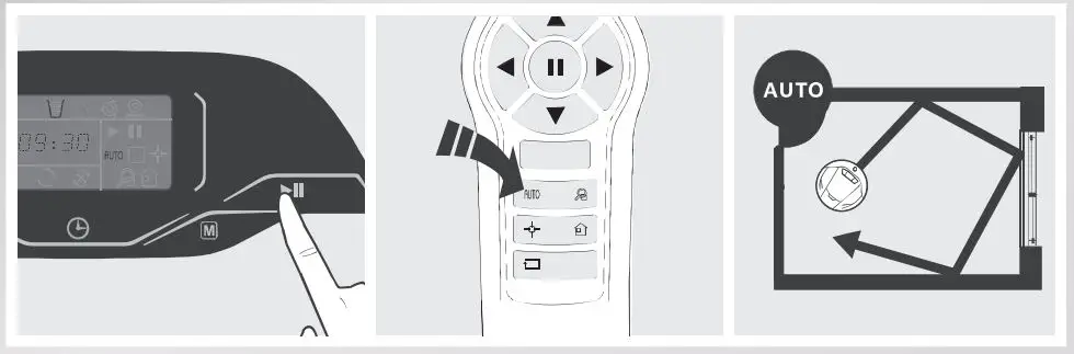 ECOVACS Rebotic Vacuum cleaner Instruction Manual - Start