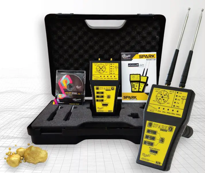 Mwf Detectors Spark Gold Nugget Metal Detector Long Range Device User Manual