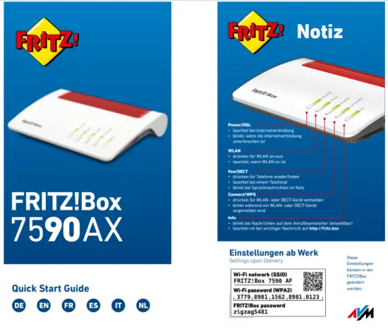 AVM 7590AX fritzbox Support mesh wifi - 2