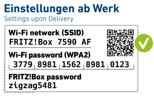 AVM 7590AX fritzbox Support mesh wifi - 6