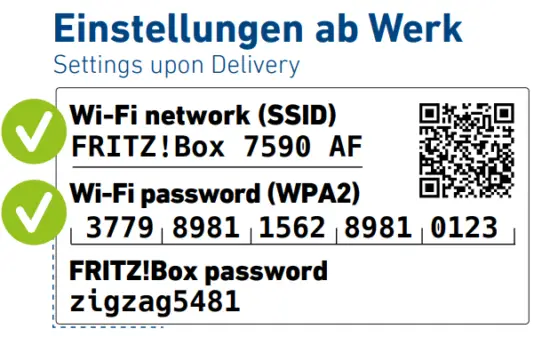 AVM 7590AX fritzbox Support mesh wifi - 7