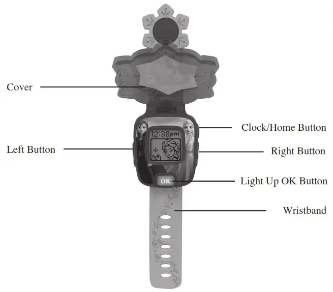 vtech FROZEN II Magic Learning Watch Introduction