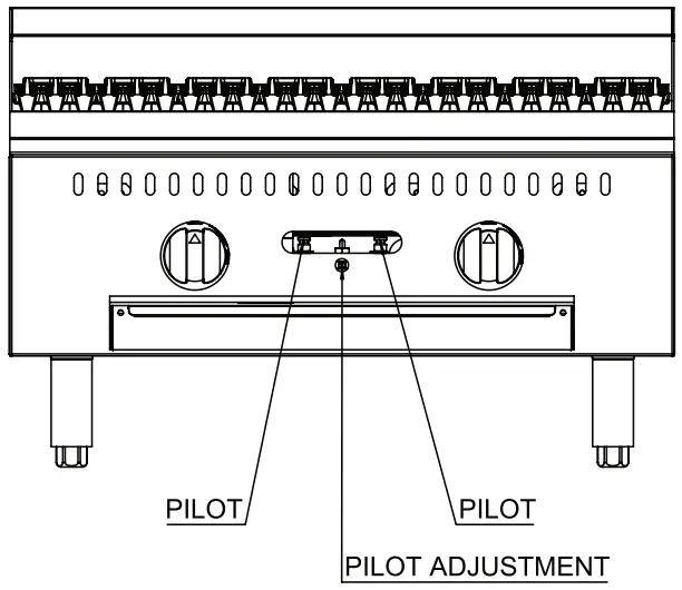 COUNTERTOP RADIANT GAS CHARBROILER