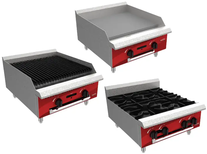 AVANTCO 177CAG15TG Commercial Countertop Griddles Charbroilers & Ranges