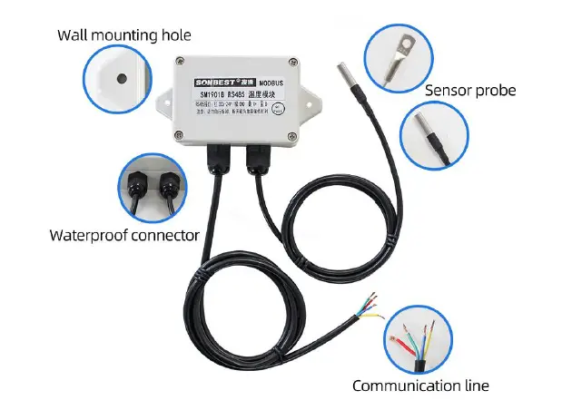 SONBEST-SM1901M-Current-Type-4-20mA-Noise-Sensor-FIG-2