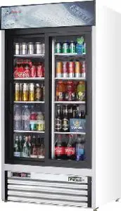 EUEREST Glass Door Merchandiser Refrigerator