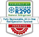 FIG 1 EUEREST Glass Door Merchandiser Refrigerator