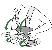 BabyBj rn 3D Mesh BABY CARRIER HARMON-fig10