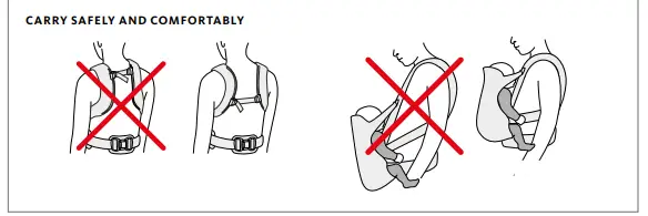 BabyBj rn 3D Mesh BABY CARRIER HARMON-fig7
