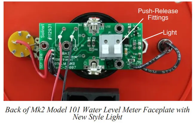 Solinst 102M Water Level Meter Indicator Light Replacement - figure 3