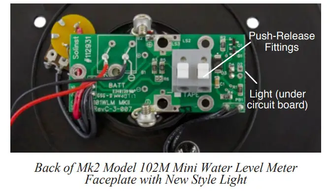 Solinst 102M Water Level Meter Indicator Light Replacement - figure 4