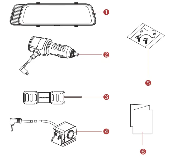 HIKVISION-N6-Pro-Electronic-Rearview-Mirror-FIG-1