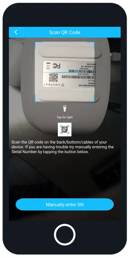 AMCREST Wire-Free BatterY Scan QR Code