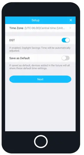 AMCREST Wire-Free BatterY Time and Date