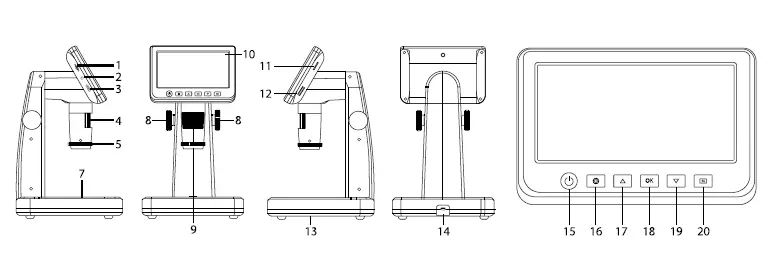 levenhuk 78164 Discovery Artisan 512 Digital Microscope fig 1