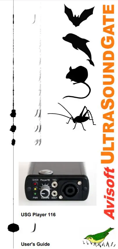 avisoft 116 UltraSound Gate Player User Manual