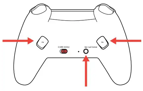 gioteck WX4 Plus Wireless RGB Controller - PROGRAMMING THE COTORLLER