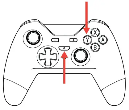 gioteck WX4 Plus Wireless RGB Controller - SETUP CONTROLLER 1