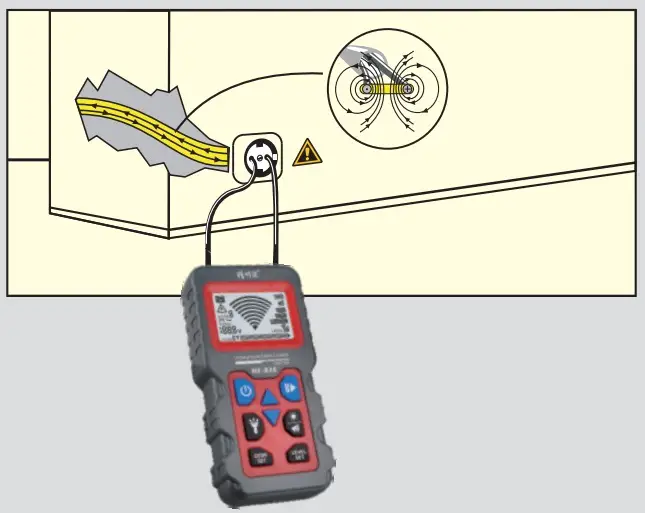 Detecting charged  circuits