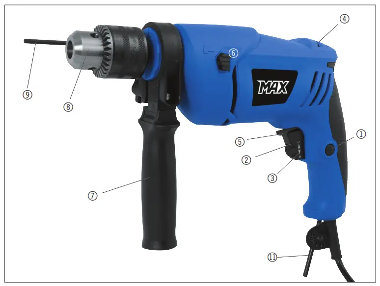 MAX 49001 Impact Drill - IMPACT DRILL